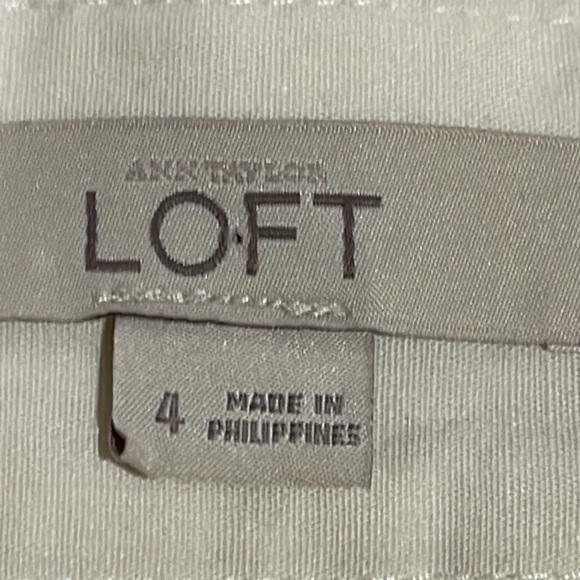 LOFT Lace Overlay Skirt - EUC - Picture 5 of 6